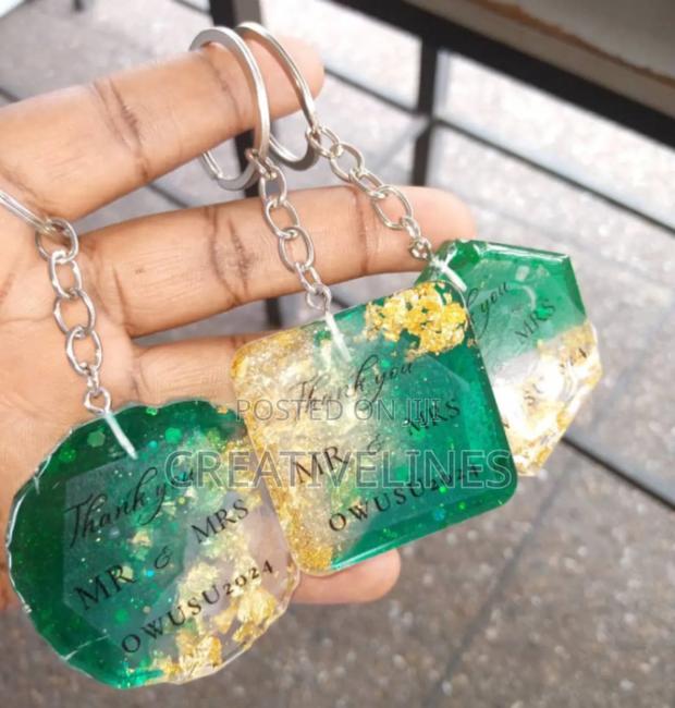 Customised Resin Keyholders · Photo 1