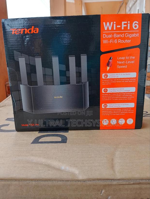 Tenda Wifi 6 Dual Band Gigabit Router · Photo 1