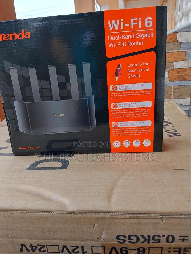 Tenda Wifi 6 Dual Band Gigabit Router · Photo 3