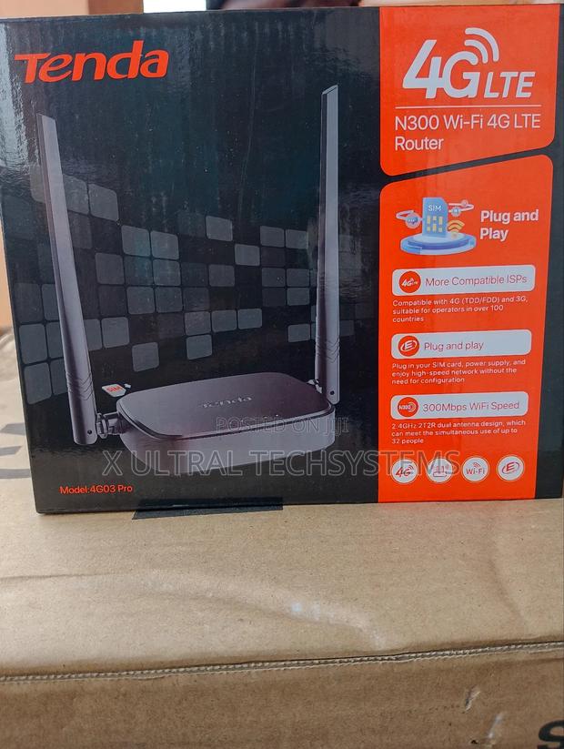 Tenda N300 Wifi 4G LTE Router · Photo 1