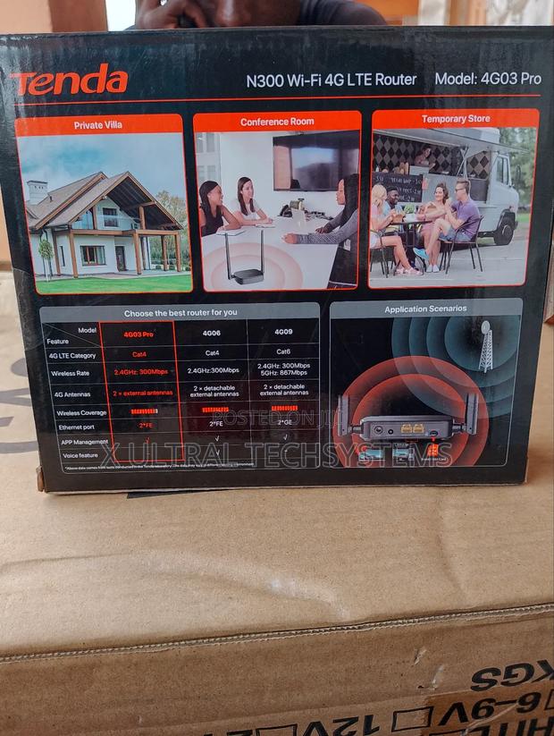 Tenda N300 Wifi 4G LTE Router · Photo 3