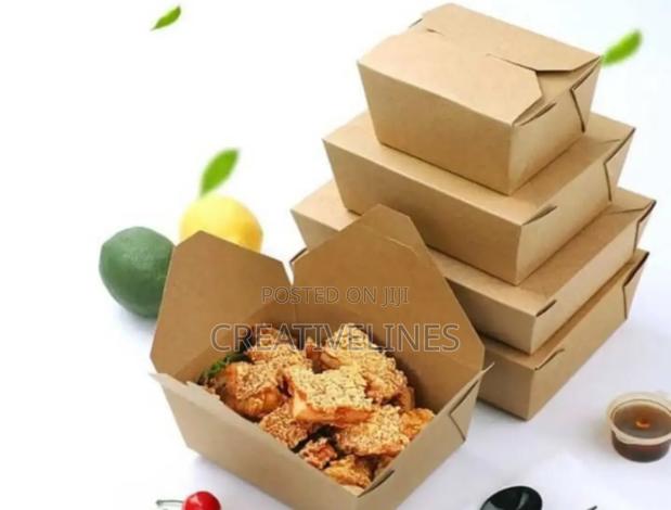 Brown Krafted Food Boxes · Photo 1