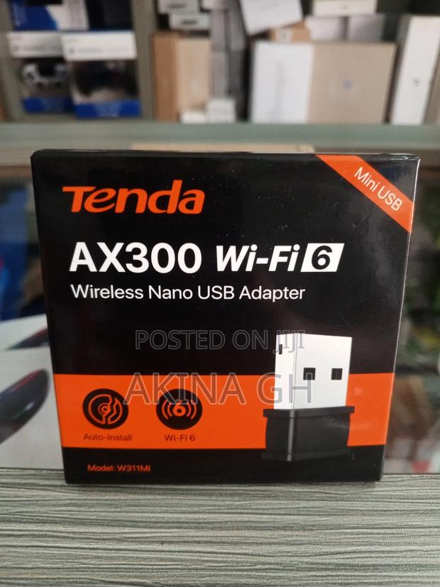 Tenda Ax300 Wi-Fi 6 Wireless Nano Usb Adapter · Photo 1