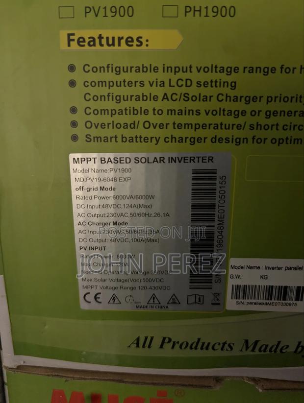 6kw Must Hybrid Inverters · Photo 2