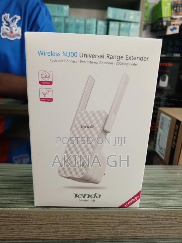 Tenda Wireless N300 Universal Range Extender A9 · Photo 1