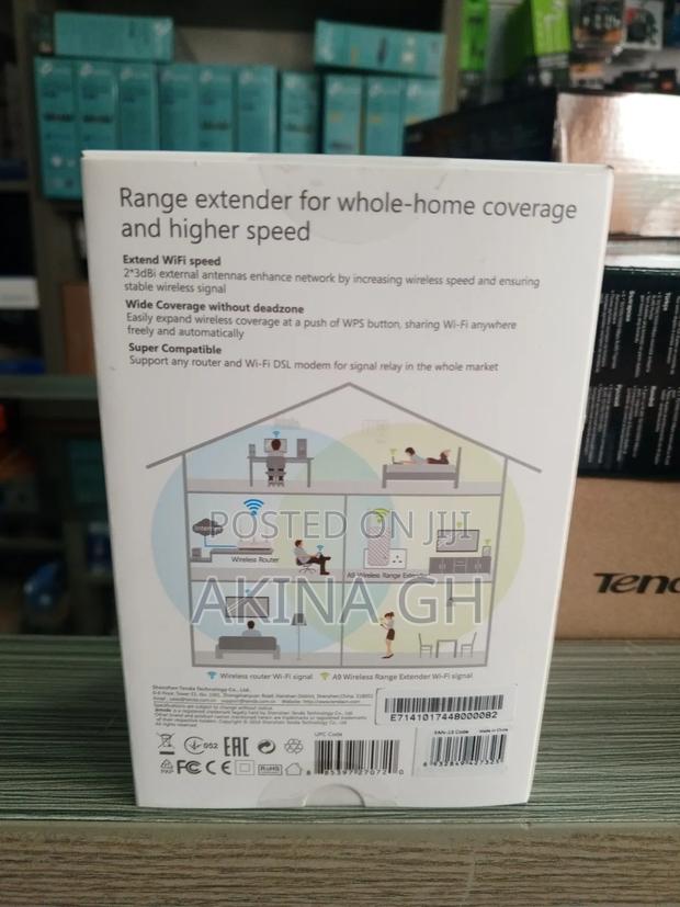 Tenda Wireless N300 Universal Range Extender A9 · Photo 2