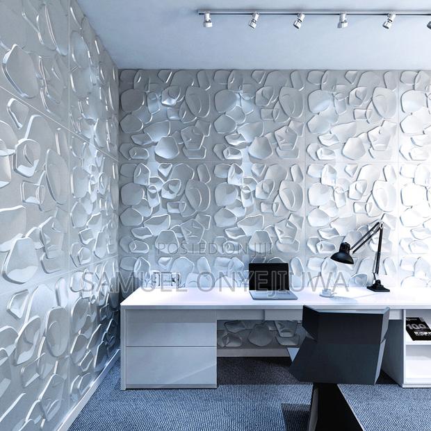 3D PVC Wall Panels Black(D133) Black. · Photo 2