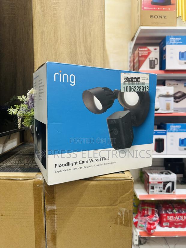 Purchase the New Black Ring Floodlight Cam Wired Plus · Photo 1