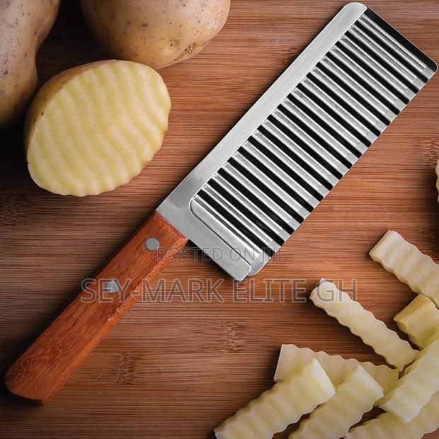 Fruit Knife Zig Zag/Wavy/Potato/Fruits/Vegetables Cutter · Photo 3