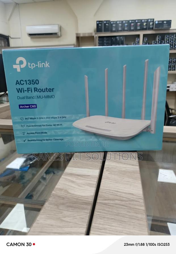 Tp-Link Acher C60 Ac1350 Wifi Router · Photo 2