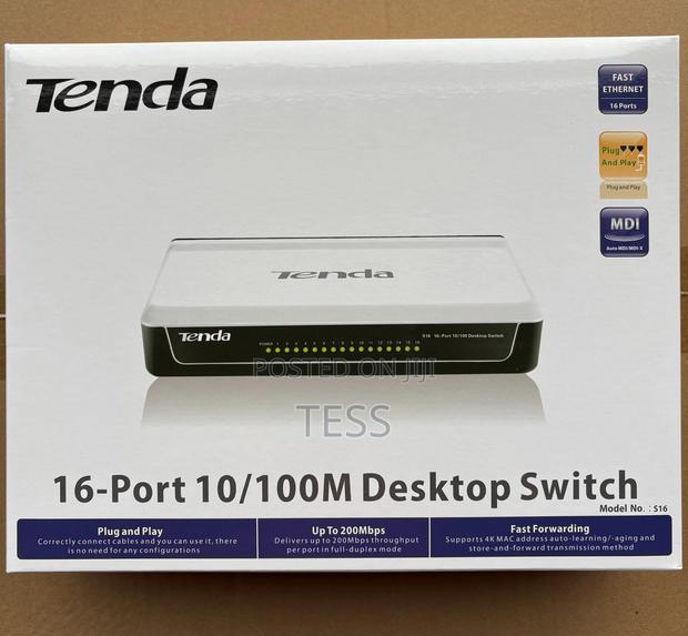 Tenda 16port Desktop Normal Switch 10/100mbps · Photo 1