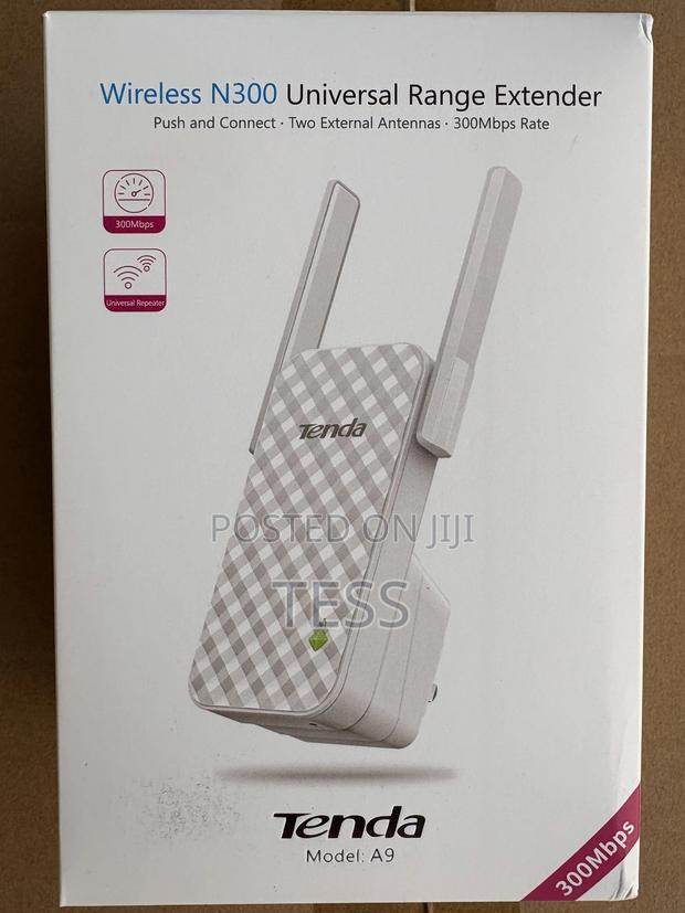 Tenda A9 Wifi Range Extender 300mbps ( No Lan Port) · Photo 1