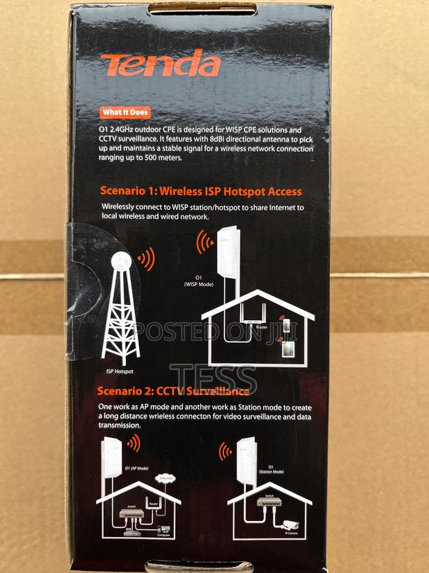 Tenda 01 Cpe Access Point Wireless 8dbi Outdoor · Photo 2