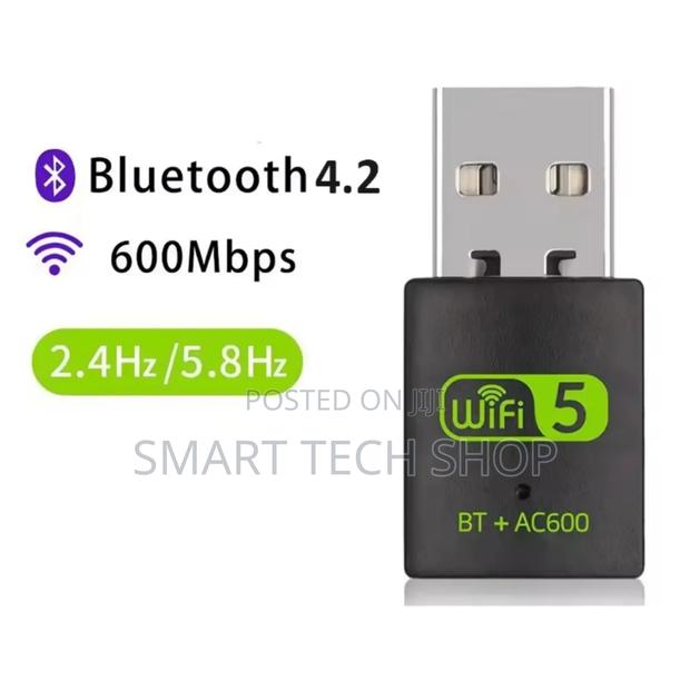 600mbps Wireless Wifi Adapter Network Adapter for Computers. · Photo 1