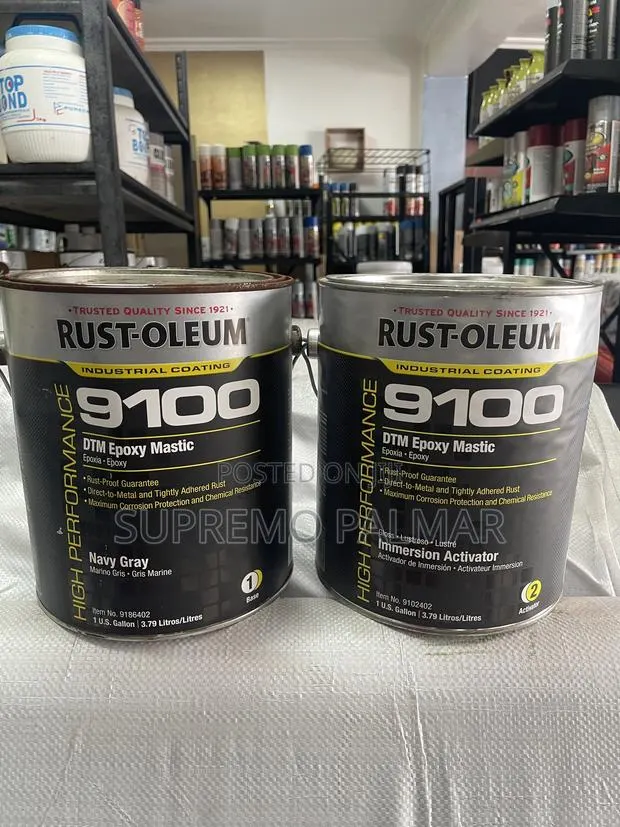 9100 DTM Epoxy Mastic, Marine Paints Industrial (Base + Activator) · Photo 1