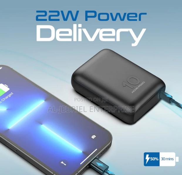 10000mah Ultra-Fast Power Bank —ACME-PD20 · Photo 2