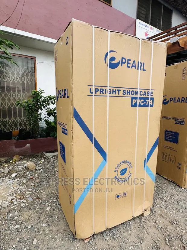See Through Inside Led Lamp Pearl PVC-74 Display Fridge · Photo 1