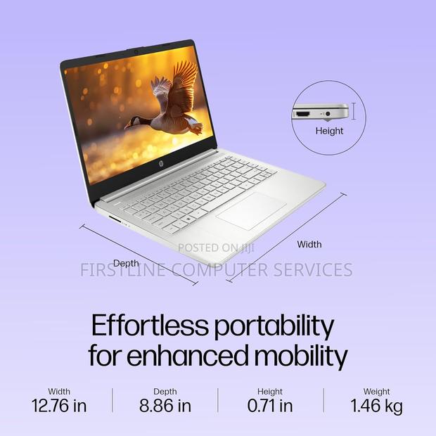 New Laptop HP 14S 8GB Intel Core I3 SSD 256GB · Photo 2