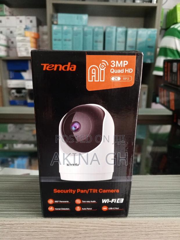 Tenda 3mp Pan/Tilt Full Color Security Camera · Photo 1