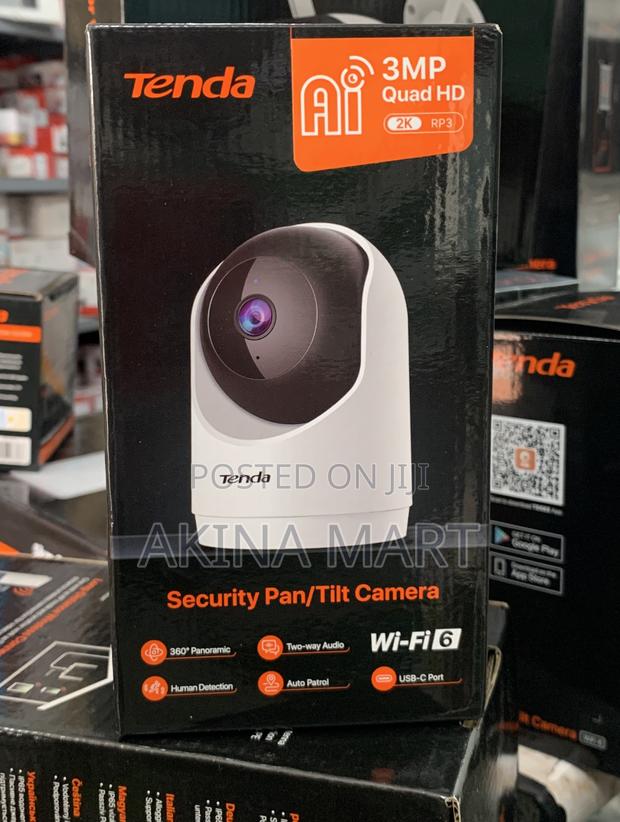 Tenda 3mp Security Pan/Tilt Camera · Photo 1