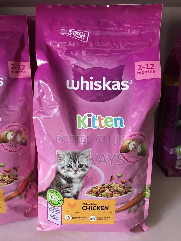 Whiskas Kitten Dry Food (2kg) - For Healthy Growth Development · Photo 1