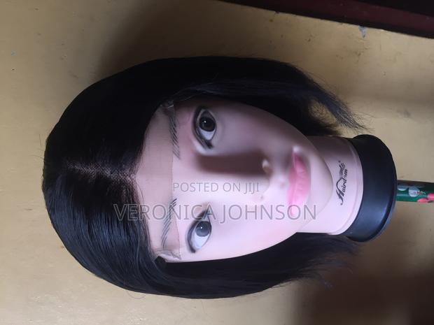 4 X 4 Human Hair Closure Wig Cap · Photo 1