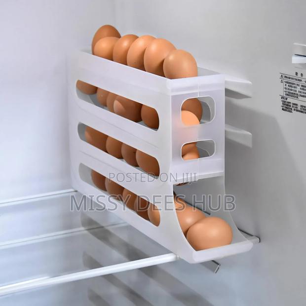 4-tier Automatic Rolling Egg Dispenser. · Photo 2