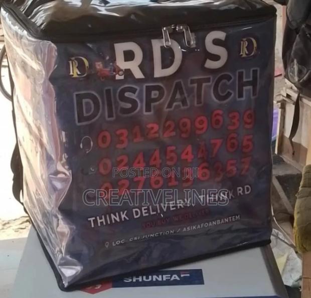 Branding of Delivery Packs · Photo 1