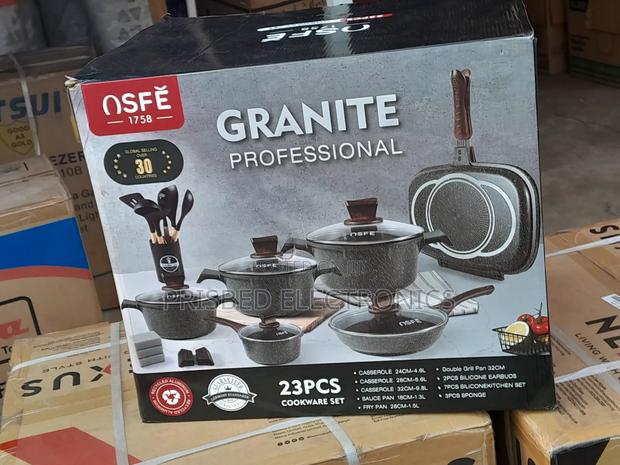 Nsef Super Durable Granite Profesional 23pcs Cookware Set · Photo 1