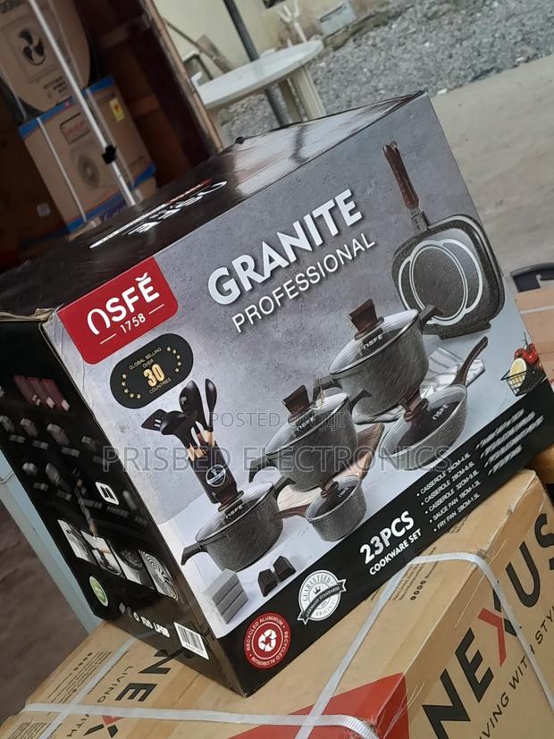 Nsef Super Durable Granite Profesional 23pcs Cookware Set · Photo 5