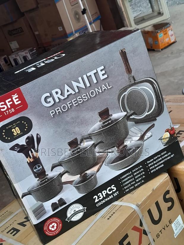 Nsef Super Durable Granite Profesional 23pcs Cookware Set · Photo 6