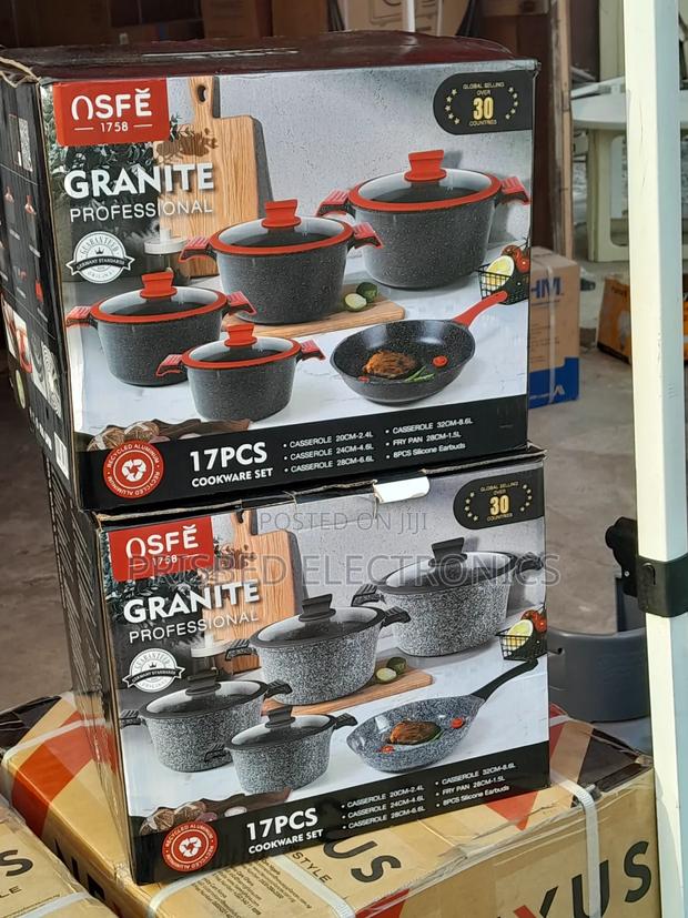 Nsef 17pcs Durable Granite Professional Cookware Set · Photo 3