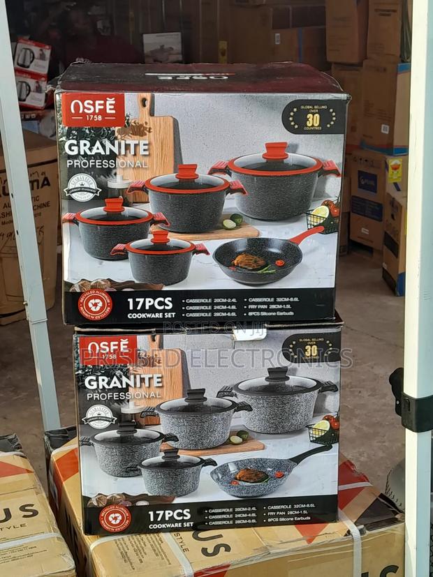 Nsef 17pcs Durable Granite Professional Cookware Set · Photo 5