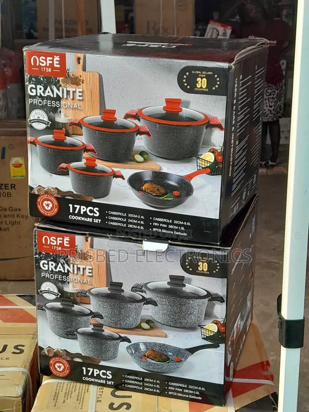 Nsef 17pcs Durable Granite Professional Cookware Set · Photo 6