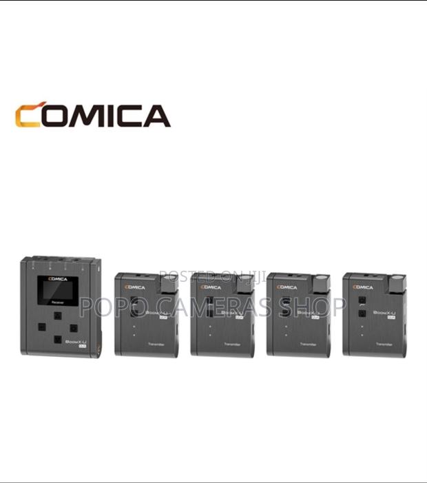 Comica Boomx-U Qua 4 Channels Professional Lapel Microphone · Photo 1