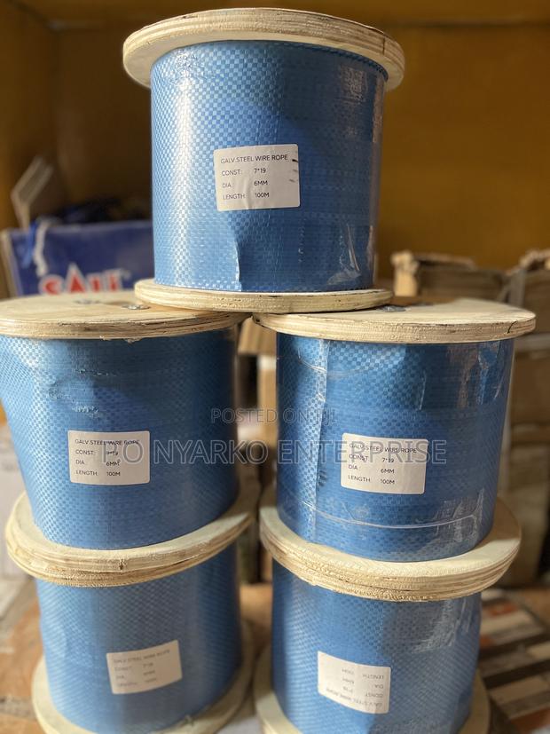 6mm Galvanized Steel Wire Rope · Photo 1