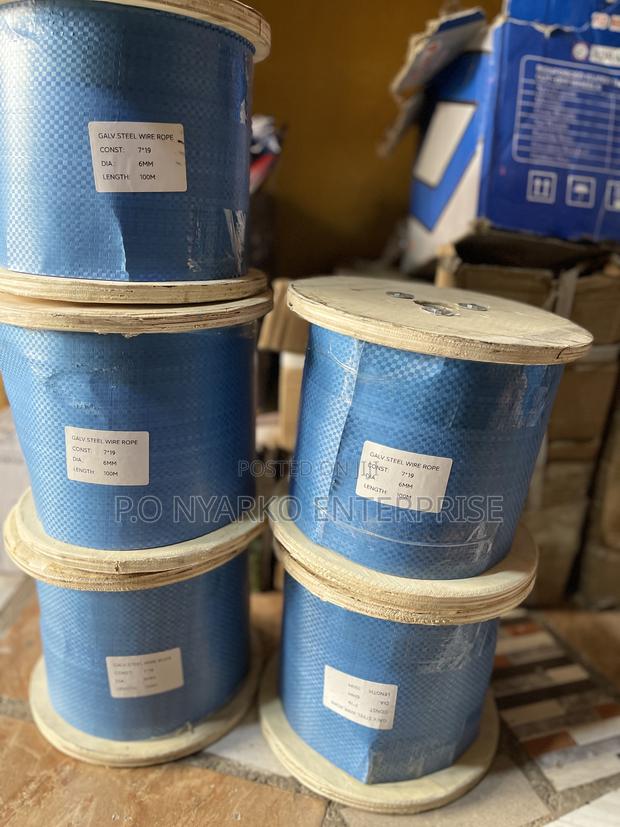 6mm Galvanized Steel Wire Rope · Photo 2