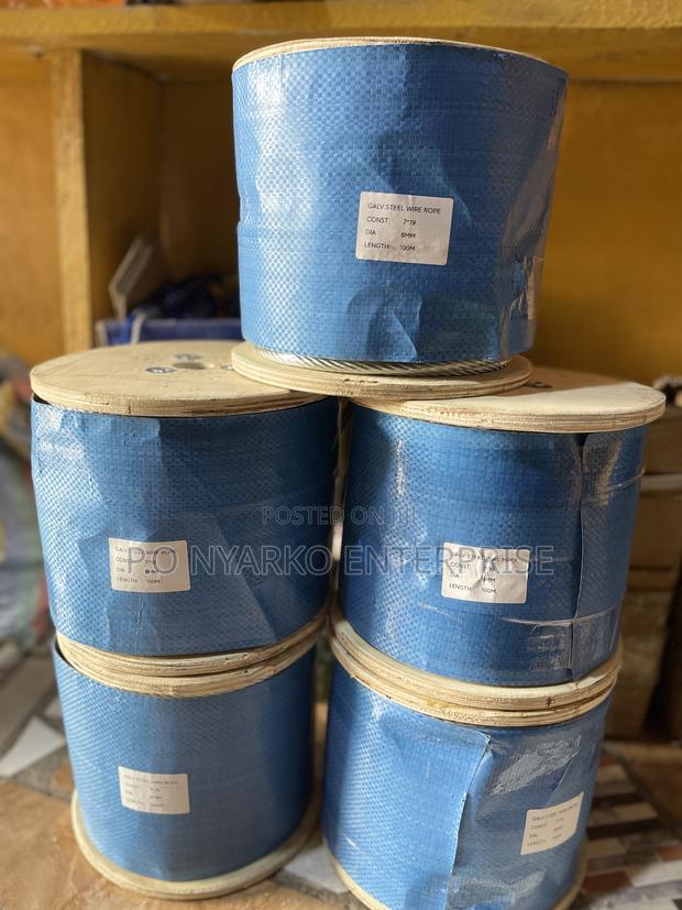 8mm Galvanized Steel Wire Rope · Photo 1