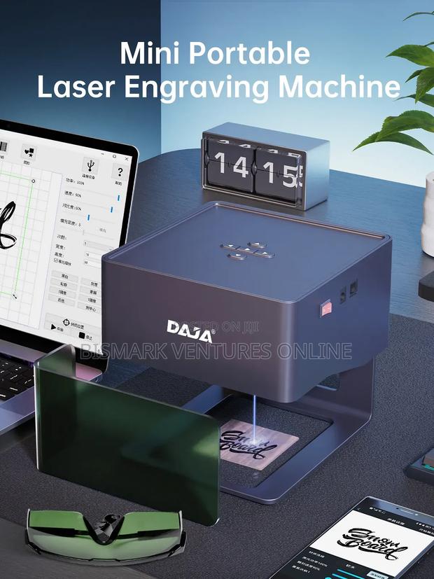 3W DJ6 Laser Engraver Marking Portable Engraving Machine · Photo 1