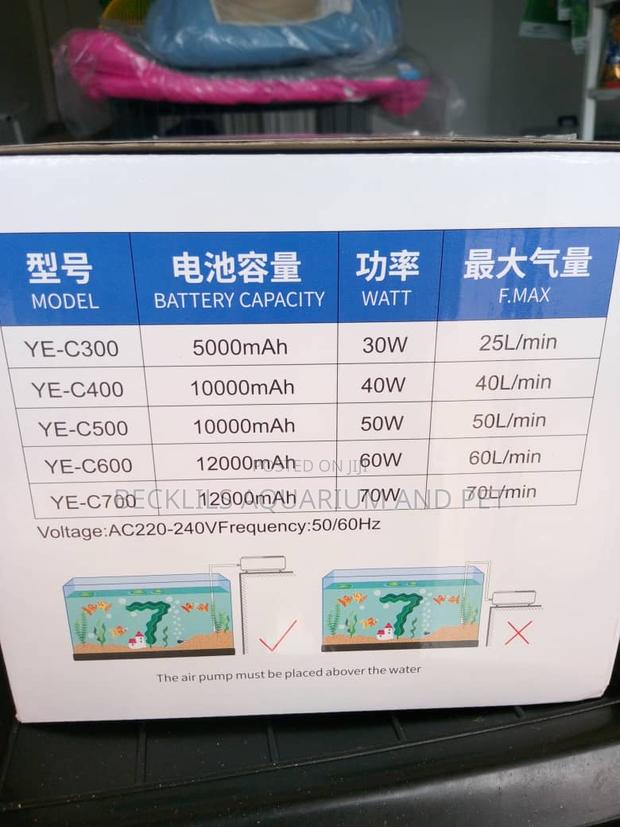 60watts Rechargeable Aerator · Photo 2