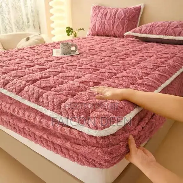 Softness You Can Feel Instantly (Fluffy Soft Mattress Covers(In Diff C · Photo 1