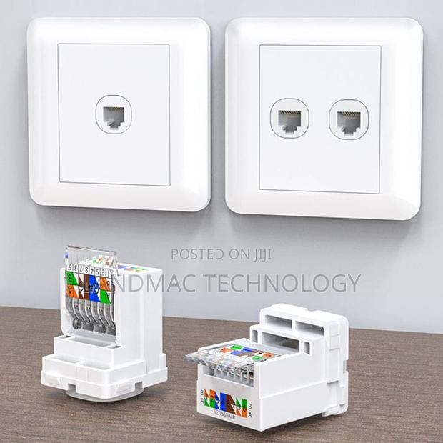 Faceplate Double With Keystone Complete · Photo 1