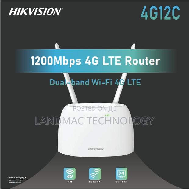 Hikvision (DS-3WR4G12C) 1200mbps 4G LTE Dual Band Router · Photo 1