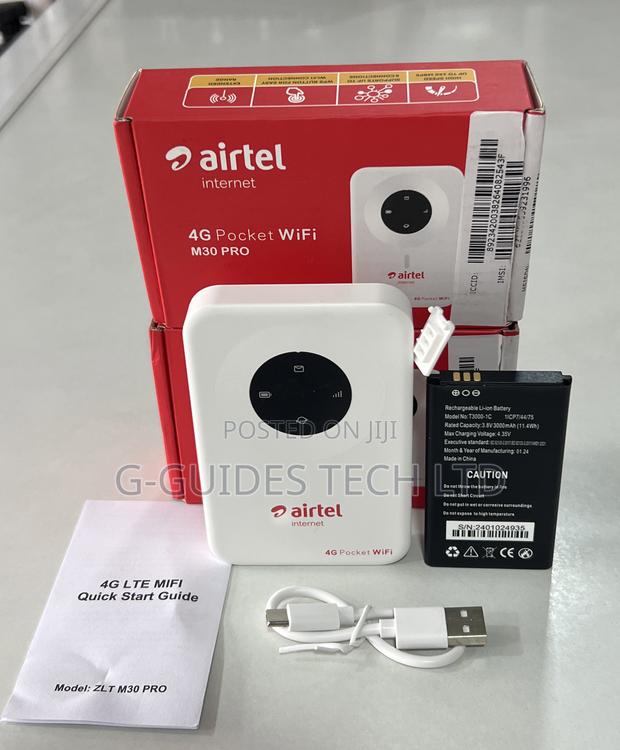 Airtel Universal 4G Pocket Wifi With LAN Port M30 PRO · Photo 3