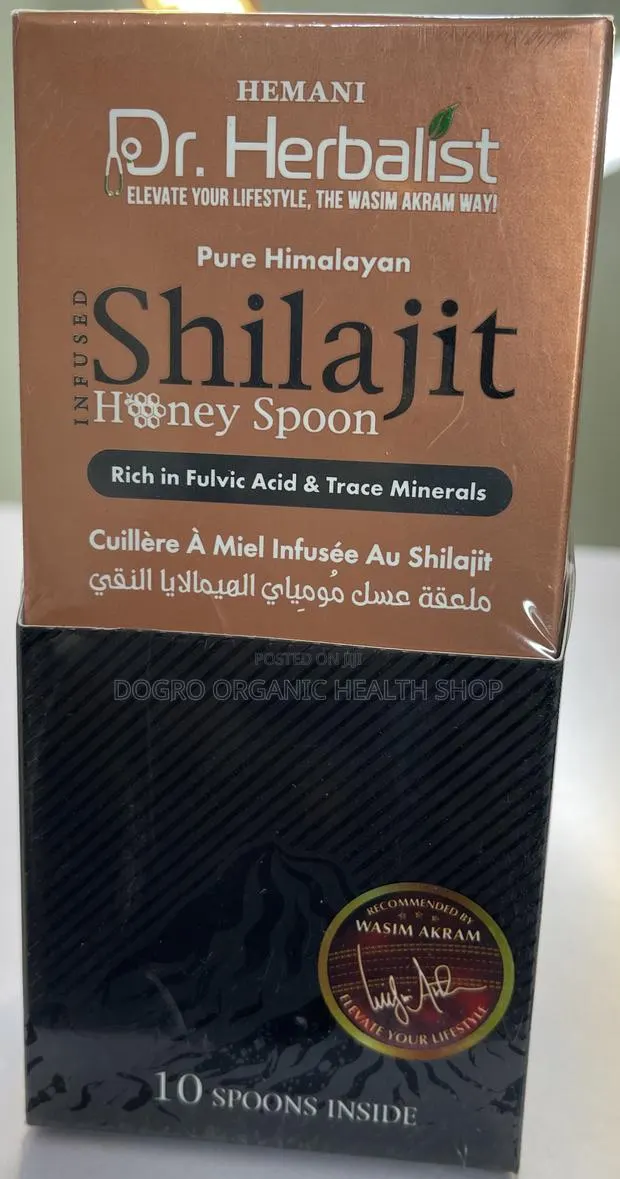 Hemani Dr Herbalist Infused Shilajit Honey Spoon · Photo 1