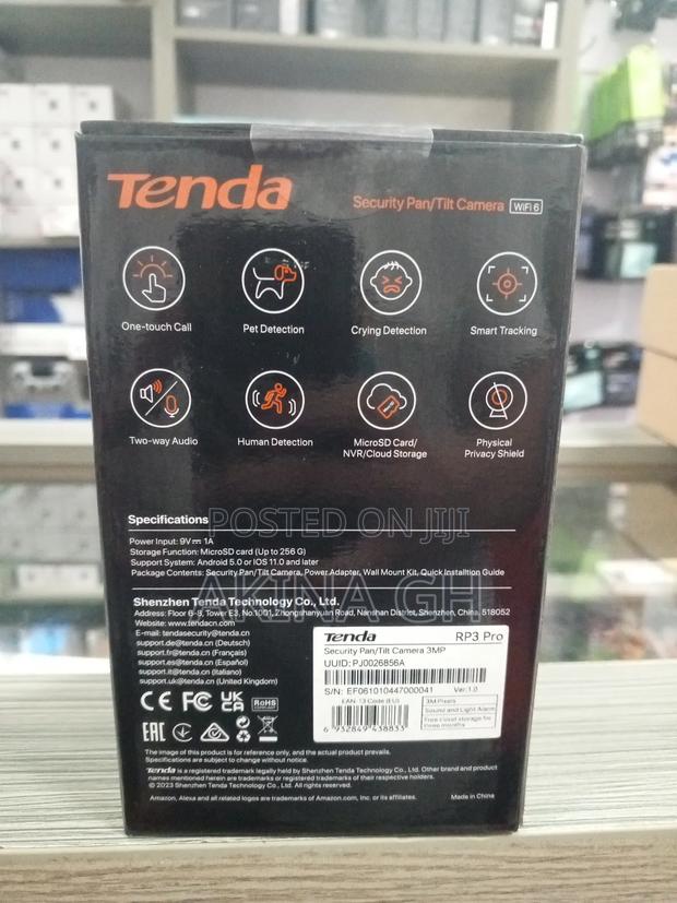 Tenda 3mp Pan Tile Security Wifi Camera · Photo 2