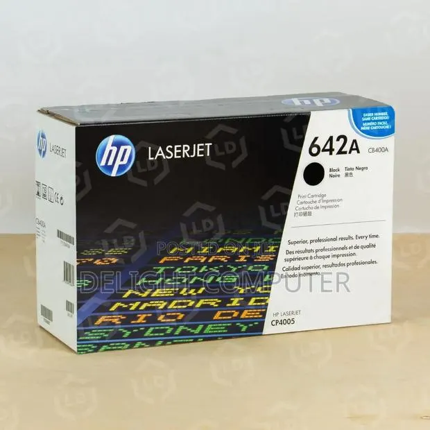 Shop HP 642A Black Original LaserJet Toner Cartridge · Photo 1
