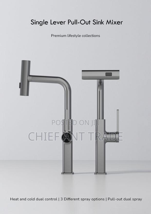 Pull Kitchen Faucet / Tap . Hot Cold. 6018h · Photo 3
