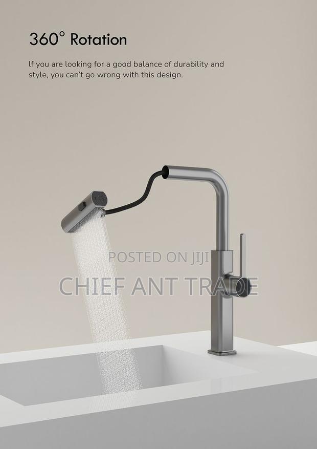 Pull Kitchen Faucet / Tap . Hot Cold. 6018h · Photo 1