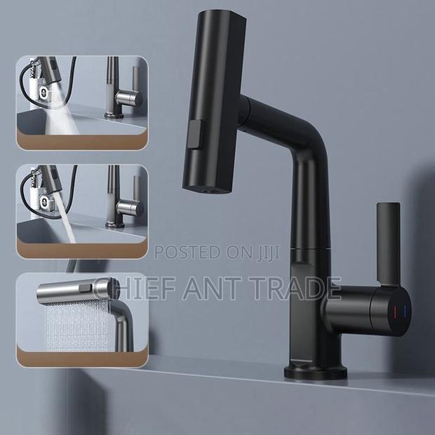 Pull Kitchen Faucet / Tap . Hot Cold. 6018h · Photo 4